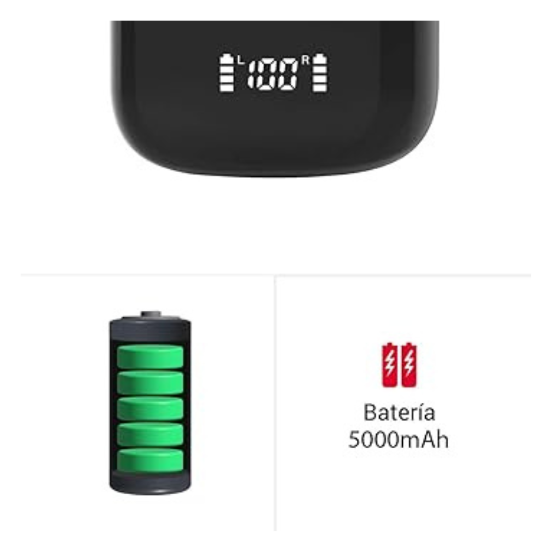 Audífonos Compaq Qbuds Inalámbricos Con Sonido Premium